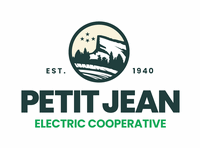 Petit Jean Electric Co-op Corporation Logo